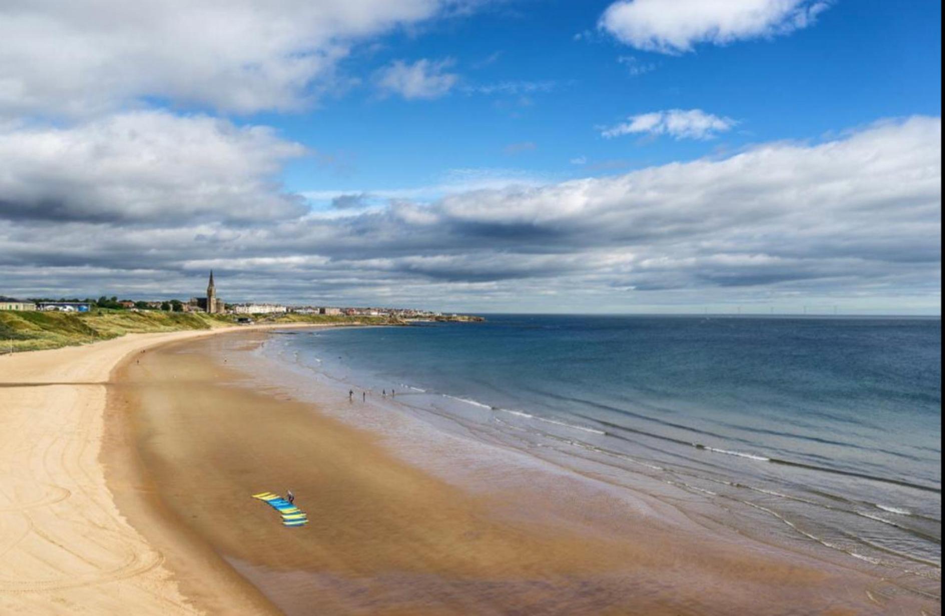 Rockcliffe Retreat, Stylish Coastal Apartment Whitley Bay Dış mekan fotoğraf